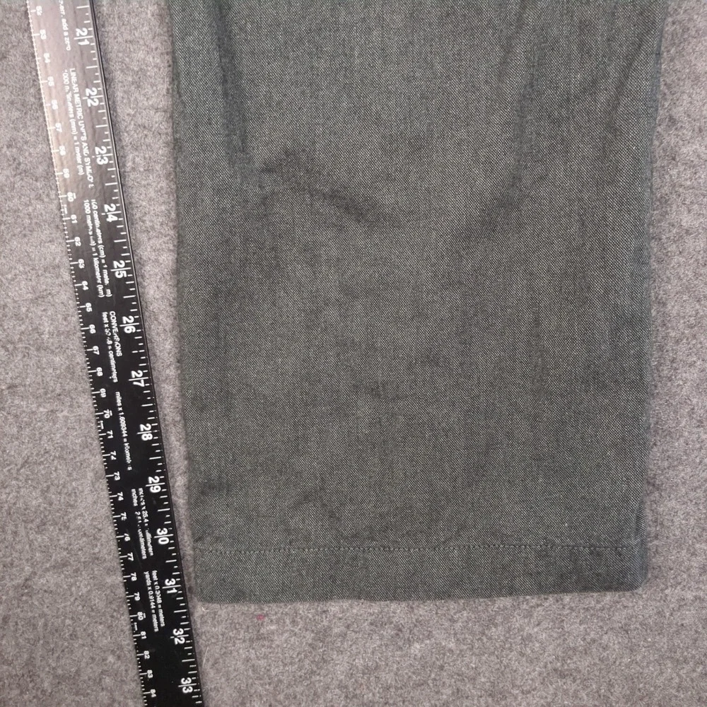 Banana Republic Kentfield Pant Mens 36x32‎ Gray Straight Leg Chino Trousers